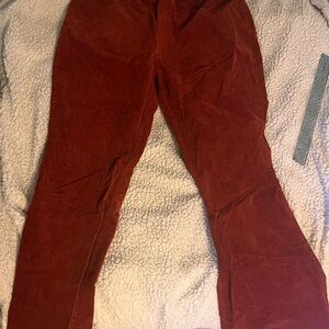 Rust Corduroy Pants
